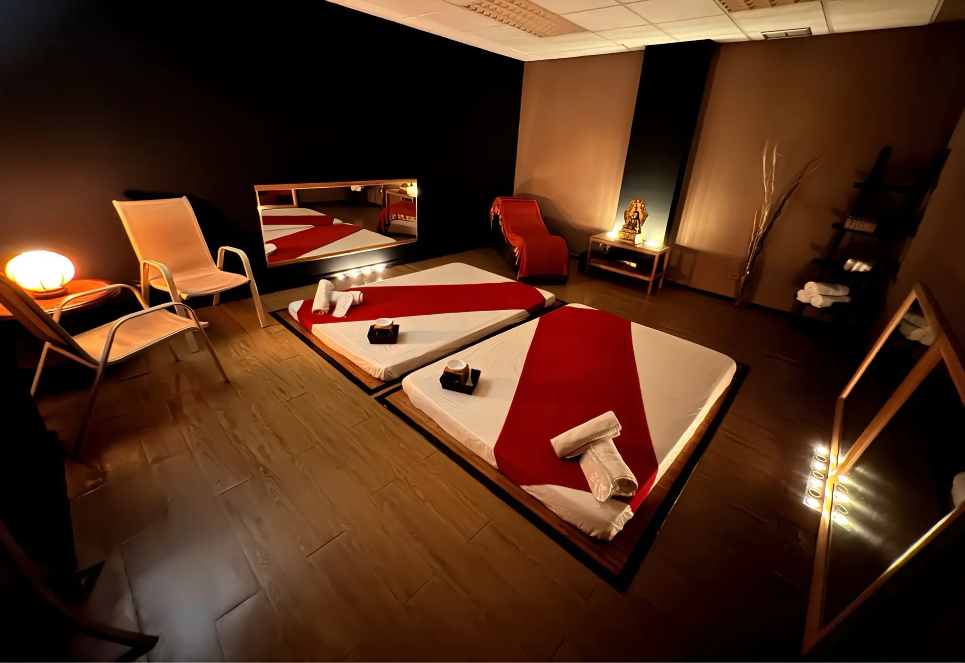Sala para parejas en Tantra Nuru Privé, Valencia